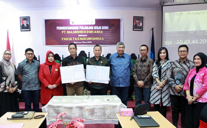 Masmindo Dwi Area Holds a Collaboration with the Unhas Faculty of Law